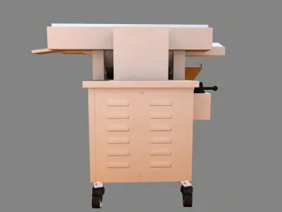 Defolier Machine Low-poly 3D model