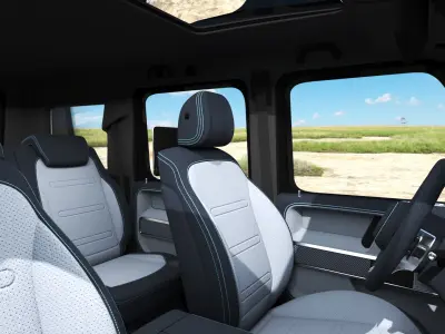 Mercedes-Benz G580 2025 Black 3D model