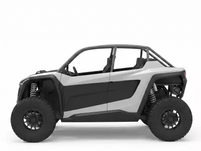 Nikola NZT UTV Low-poly 3D model