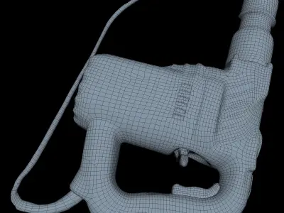 Perforator Middle Poly 3D model