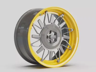 rims bean wheel 2 series 3D model