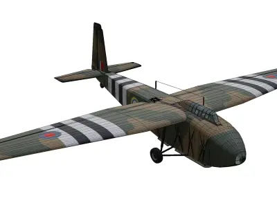 GAL 49 Hamilcar Low-poly 3D model purchase
