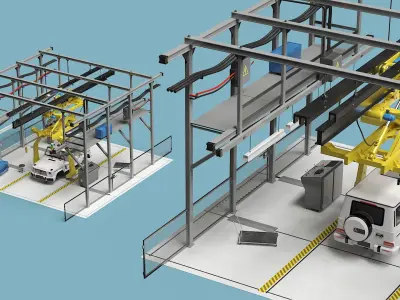  Mercedes Body Conveyor 