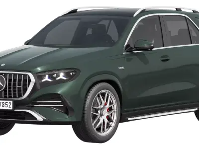 Mercedes-Benz GLE53 AMG Hybrid 2027 3D model