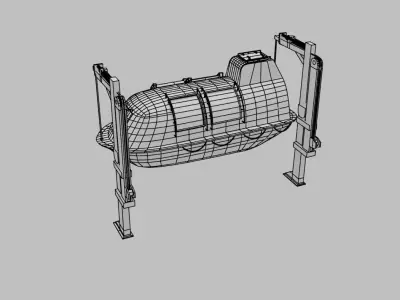 Lifeboats lifeboat 3D model