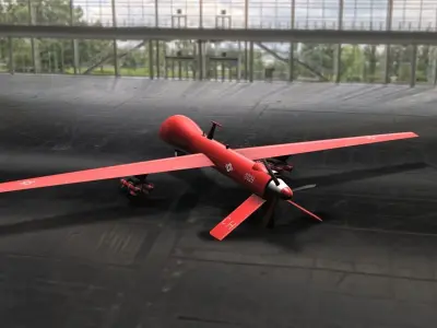 MQ-1 Predator UAV 3D model