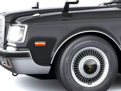 Toyota Century 1990 3D model