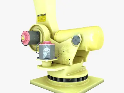Industrial robot arm 3D model buy