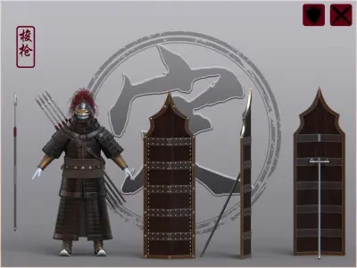 09-Ancient Chinese Armor-Song dynasty 3D model