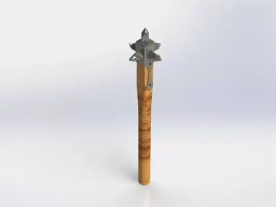 WG 7013 - Mace v4 Low-poly 3D model
