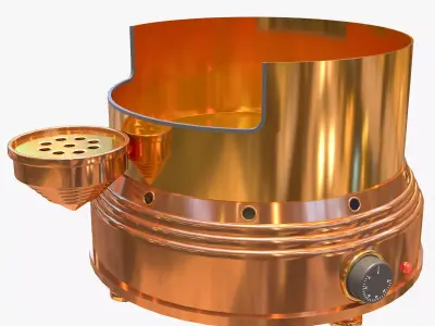 Coffee on Sand Machine JOHNY Ak8-1 KLEN 3D model