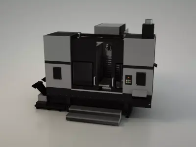 CNC Milling Machine   3D model