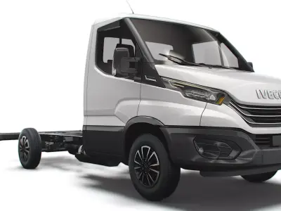 Iveco Daily Single Cab L2 Chassis 2022 3D model