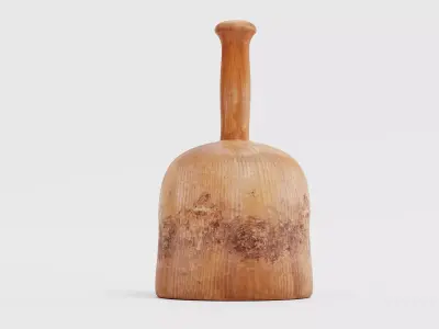 -Wooden Mallet V1- 3D model