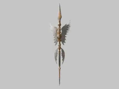 Ultra Realistic Angel Low-poly 3D model