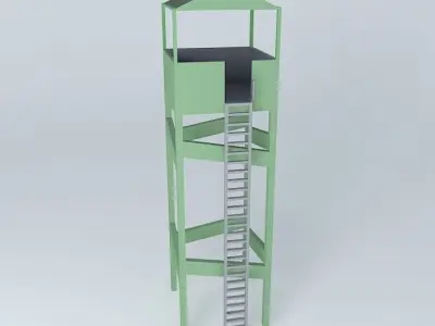 Tower guard Free 3D model