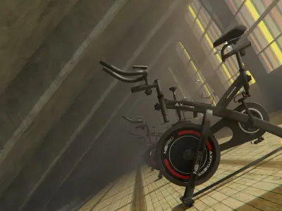 gym industrial  3D model