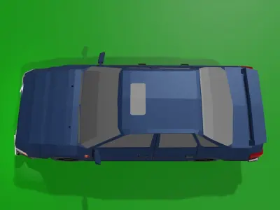 Audi 90 Free 3D model