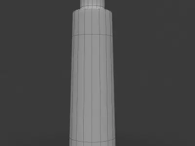 Cosmetic cream 3D model