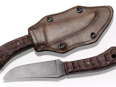 WK CRUSHER BELT KNIFE Low-poly 3D model