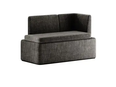 KAIVA Sectional modular sofa KAV6 KAV3 by MDD 3D model