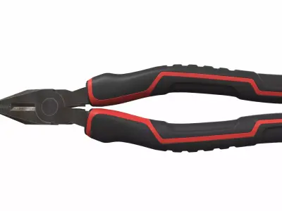 Classic pliers colect 3D model