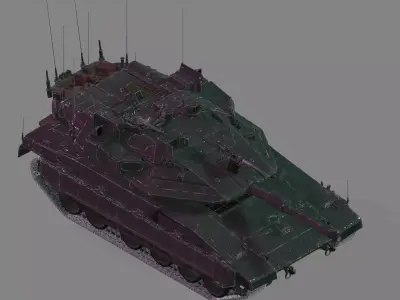 Merkava Mk 4M 3D model