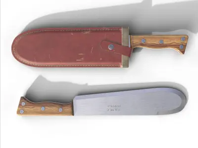 Usmc medical corpsman knife Low-poly 3D model