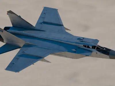 Mikoyan MiG-31 3D model