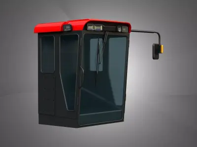 Cabine - Combine 1688 3D model