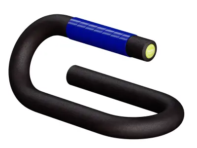 Push-ups 3D model