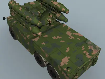 HQ-7B 3D model