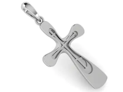 CROSS PENDANT CR159 3D print model