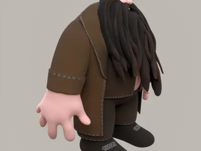 Dwarf 3D model
