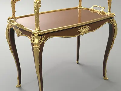 antique table  3D model