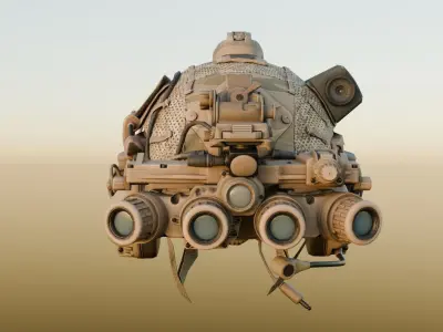 Special forces helmet Free low-poly 3D model