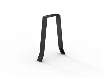 3 Shelves Low-poly 3D model