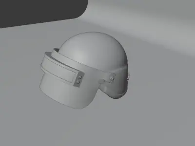 Old Specnaz - PUBG level 3 Helmet 3D model