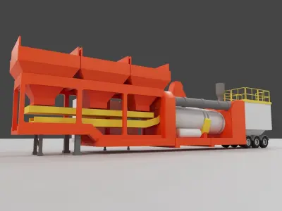Pack Hamm HD 14 HD 90K HP 280 Ciber inova 1500c 3D model