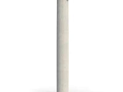 Ionic Column Greco Roman 3D model