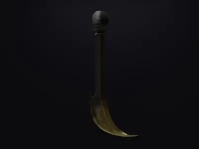 Japan sword 3D model  Free 3D model
