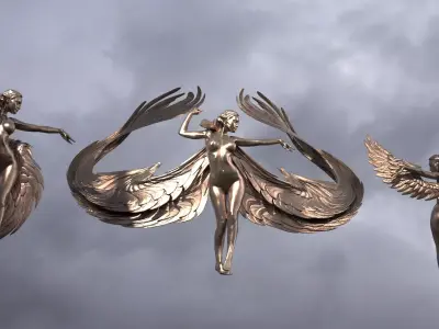 Elements Anatomy Sculpture 3 3D model