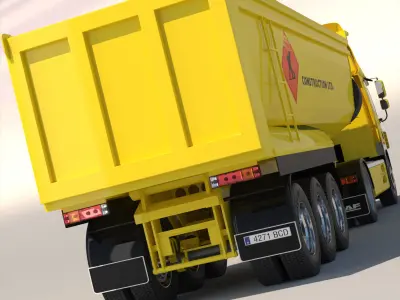 DAF CF85 Tipping Dumper 3D model