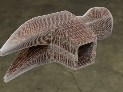 Old hammer Free 3D model purchase