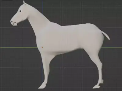 horse 3D model shop