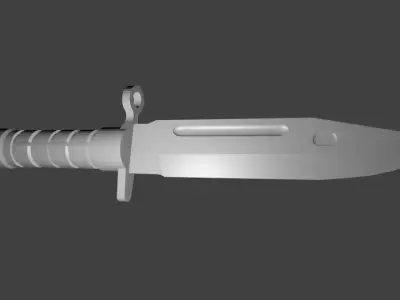 CUCHILLO COMBATE Free 3D model