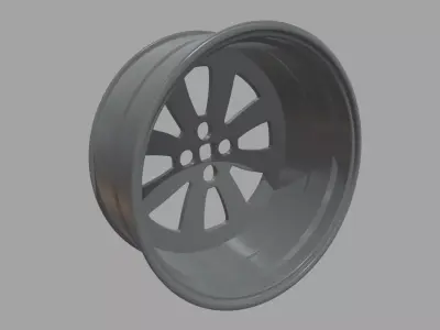 Rim Car Custom 02 3D model