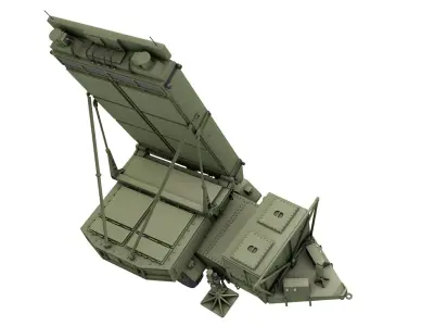 AN TPS-80 Ground Air Task Oriented Radar  3D model