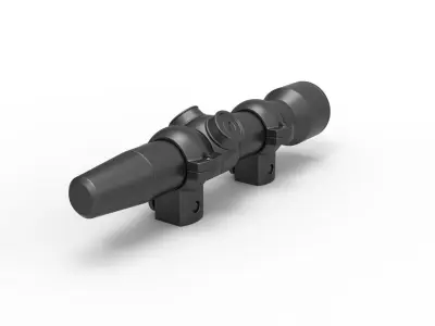 Scope for cosplay blaster 7 3D print model