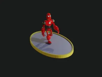 Robot Free low-poly 3D model purchase